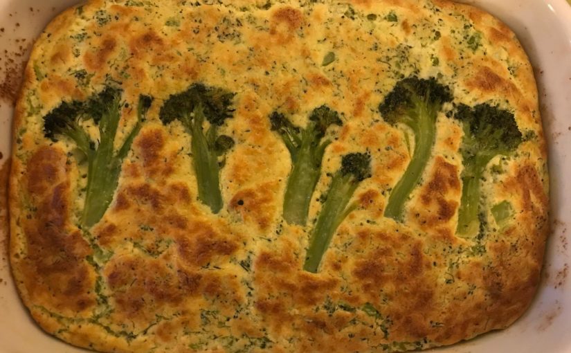 Soufflé di broccoli